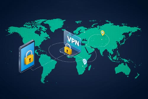 Cos'è una VPN: connessioni intorno al globo