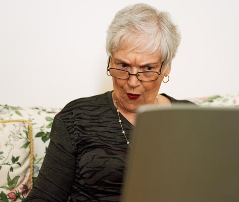 Phishing significato nonna preoccupata
