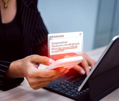 Truffe online: messaggi truffa